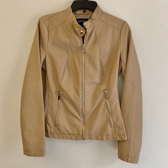 Faux leather jacket - Picture 2 of 4